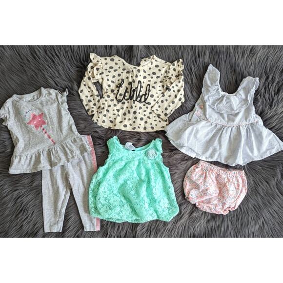 Infant Girls 12M Mixed Spring Bundle - Picture 1 of 8
